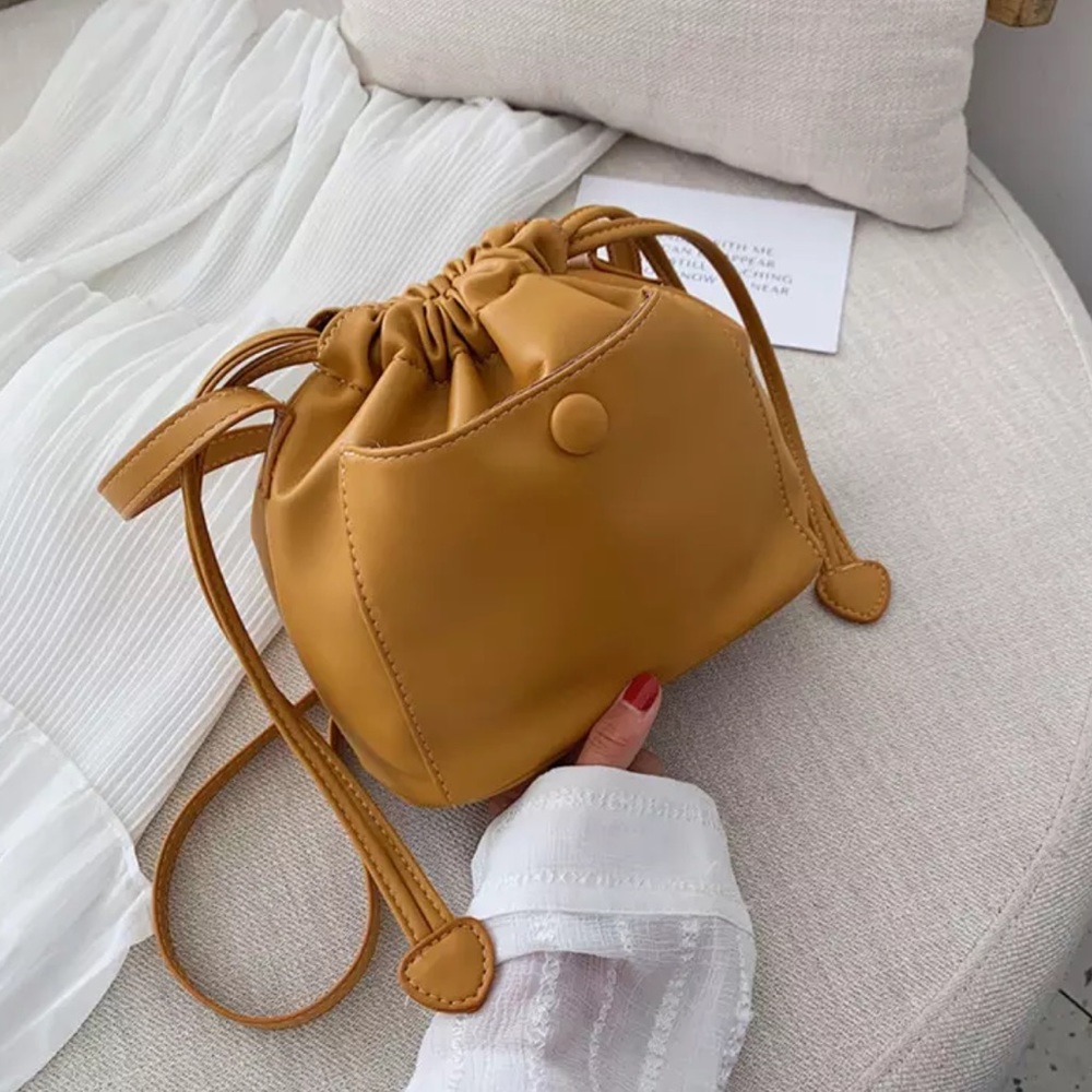 ZOEY Shoulder Bag, Mustard